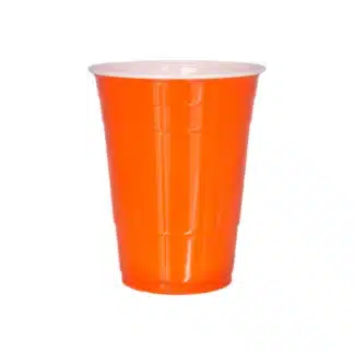 orange cup